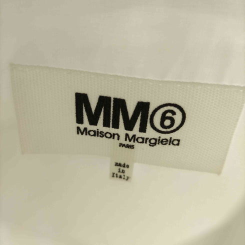 エムエムシックス メゾンマルジェラ MM6 Maison Margiela 21SS マジックテープワイドシャツ メンズ import:S