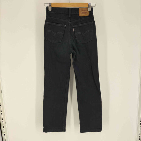 リーバイス Levis 90S 511 日本製 ボタン裏J09 ブラック デニム パンツ 94年製 レディース W27 Ⅼ32
