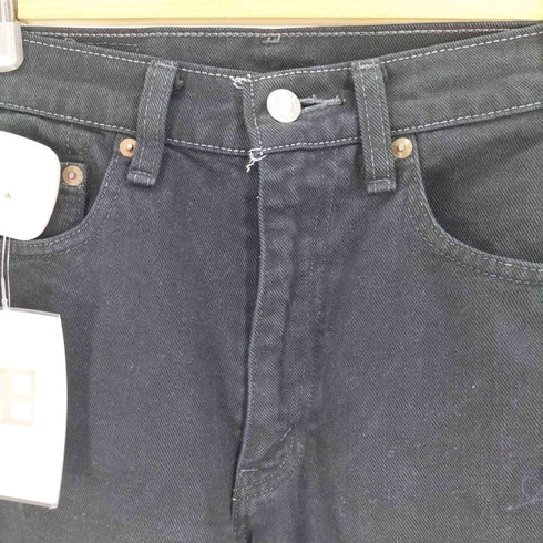 リーバイス Levis 90S 511 日本製 ボタン裏J09 ブラック デニム パンツ 94年製 レディース W27 Ⅼ32