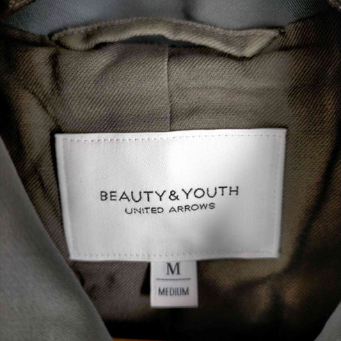 ビューティーアンドユースユナイテッドアローズ BEAUTY & YOUTH UNITED ARROWS ドライギャバジンフラップコート レディース JPN:M