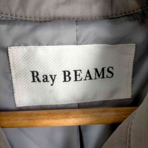 レイビームス Ray BEAMS へリンボーン キリカエ トレンチコート レディース