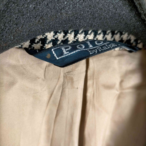 ポロバイラルフローレン Polo by RALPH LAUREN 80S-90S 三角タグ 千鳥柄 テーラードジャケット メンズ