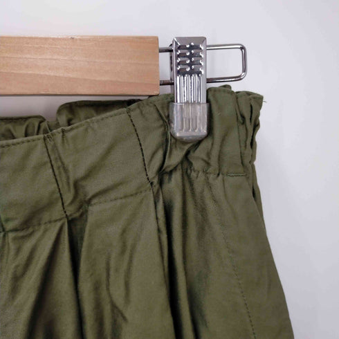 ミズイロインド mizuiro ind 24SS モールスキンワイドカーゴパンツ レディース FREE