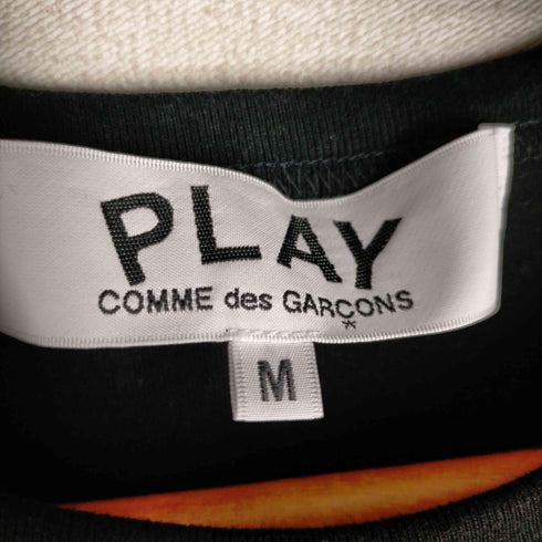 プレイコムデギャルソン PLAY COMME des GARCONS PLAY CD ハート刺しゅうクルーネックTシャツ メンズ JPN:M