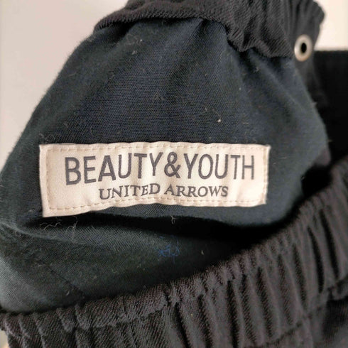 ビューティーアンドユースユナイテッドアローズ BEAUTY & YOUTH UNITED ARROWS ソリッド ツイル ノープリーツ ストレート パンツ メンズ JPN:S