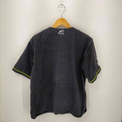 エクストララージ X-LARGE ワッペン刺繍ベースボールシャツ メンズ JPN:M