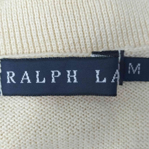 ラルフローレン RALPH LAUREN コットン ニット カーディガン レディース import:M
