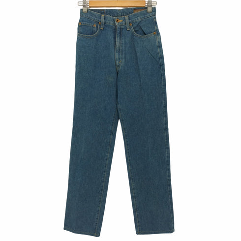 ボブソン BOBSON ジッパーフライ ストレート デニム パンツ レディース