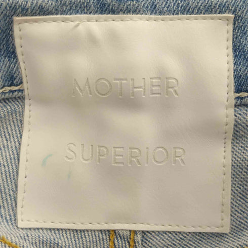 マザー MOTHER SUPERIOR INSIDER CROP STEP FRAY デニム フレア パンツ レディース US:26-27