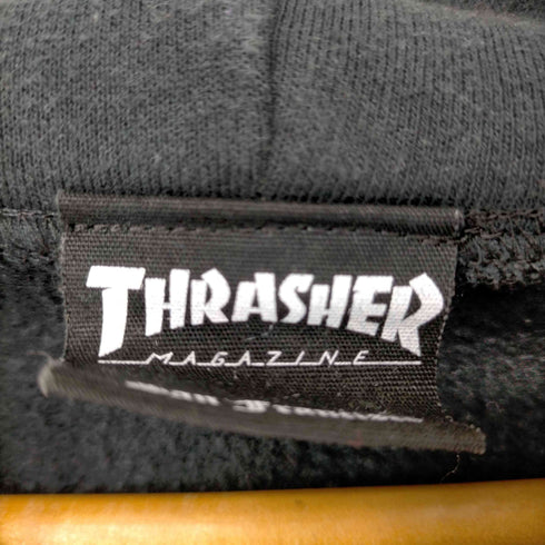 スラッシャーマガジン THRASHER MAGAZINE ロゴプリントジップパーカー メンズ