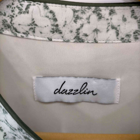 ダズリン dazzlin プリーツスリーブ5分袖ワンピース レディース FREE