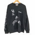 パームストライプ PALM/STRIPES 両面プリントクルーネックスウェット メンズ JPN:L