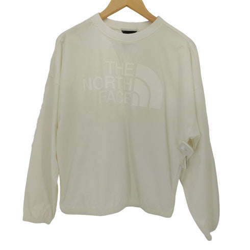 ザノースフェイス THE NORTH FACE ロゴ プリント シェル プルオーバー L/S シャツ レディース import:S