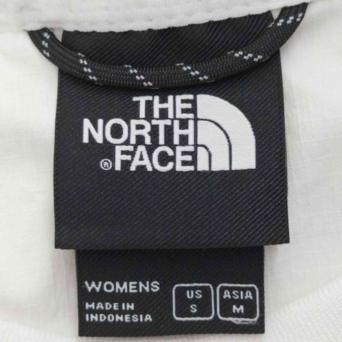 ザノースフェイス THE NORTH FACE ロゴ プリント シェル プルオーバー L/S シャツ レディース import:S