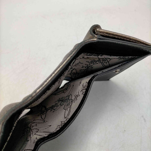 ヴィヴィアンウエストウッド Vivienne Westwood EMMA 立体オーブ メタリック 三つ折り財布 エマ レディース