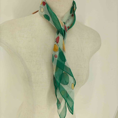 ヴィヴィアンウエストウッド アクセサリー Vivienne Westwood Accessories オーブ 総柄シルク スカーフ レディース