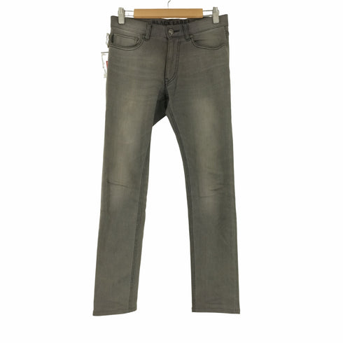 ブラックレーベルクレストブリッジ BLACK LABEL CREST BRIDGE ブラックスキニーデニムパンツ メンズ JPN:S