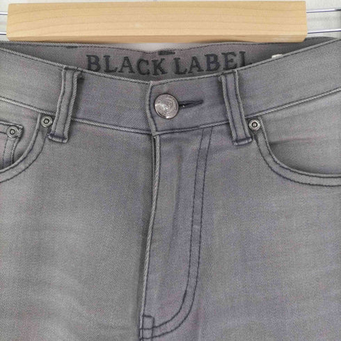 ブラックレーベルクレストブリッジ BLACK LABEL CREST BRIDGE ブラックスキニーデニムパンツ メンズ JPN:S