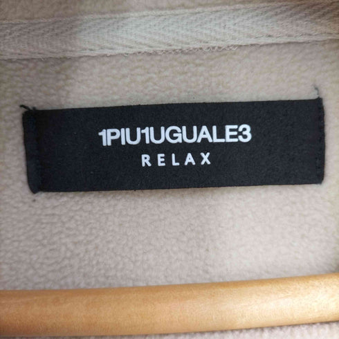 ウノピゥウノウグァーレトレリラックス 1piu1uguale3 RELAX ジップアップフリースジャケット メンズ JPN:M