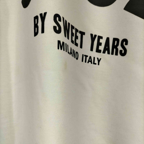 エスワイサーティトゥー SY32 by SWEET YEARS ARCH LOGO WIDE TEE メンズ JPN:S