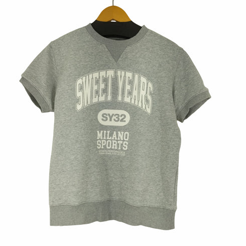 エスワイサーティトゥー SY32 by SWEET YEARS SWEAT COLLEGE LOGO TEE メンズ JPN:S