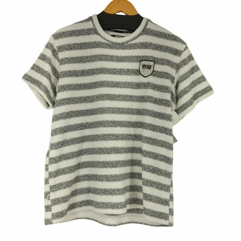 エスワイサーティトゥー SY32 by SWEET YEARS PILE BORDER ROOM TEE メンズ JPN:S