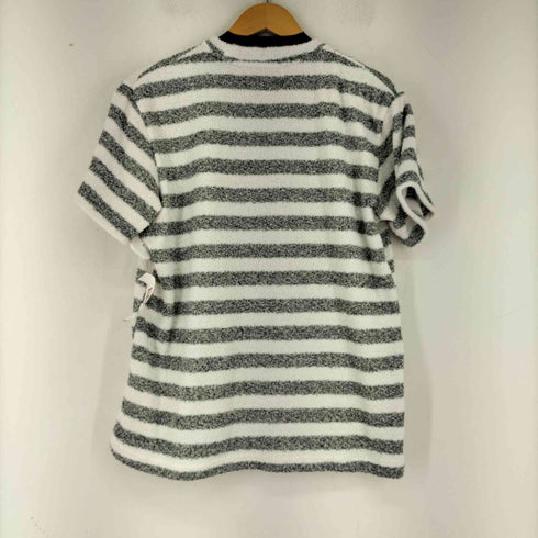 エスワイサーティトゥー SY32 by SWEET YEARS PILE BORDER ROOM TEE メンズ JPN:S