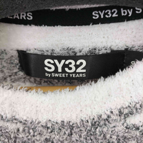 エスワイサーティトゥー SY32 by SWEET YEARS PILE BORDER ROOM TEE メンズ JPN:S