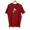 ステューシー Stussy USA製 紺タグ 90S ボルト柄プリント半袖Tシャツ メンズ import:L