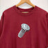 ステューシー Stussy USA製 紺タグ 90S ボルト柄プリント半袖Tシャツ メンズ import:L