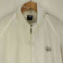 ステューシー Stussy 90-00s USA製 赤青タグ ショーンフォント リフレクターテープ 裏地メッシュ 半袖ジップアップジャケット メンズ import:M