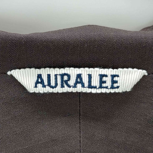 オーラリー AURALEE WASHED FINX HERRINGBONE S/S レディース JPN:1
