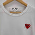 プレイコムデギャルソン PLAY COMME des GARCONS ワッペン ハート クルーネック メンズ JPN:L