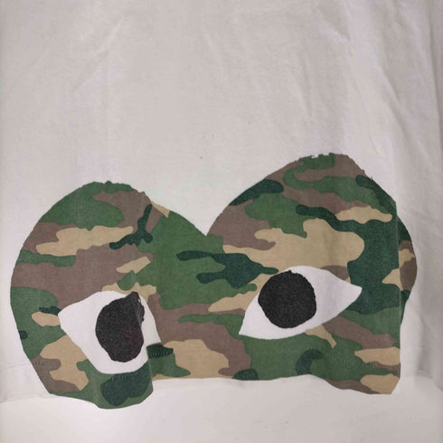 プレイコムデギャルソン PLAY COMME des GARCONS ワッペン ハート クルーネック メンズ JPN:L