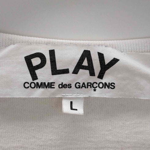 プレイコムデギャルソン PLAY COMME des GARCONS ワッペン ハート クルーネック メンズ JPN:L