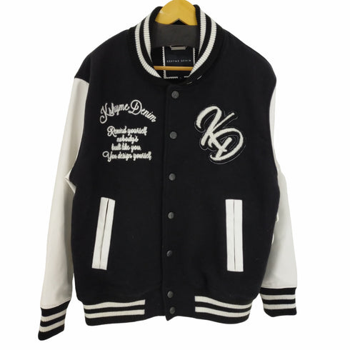 クライムデニム KRHYME DENIM アーム切替ワッペンスタジャン メンズ JPN:L