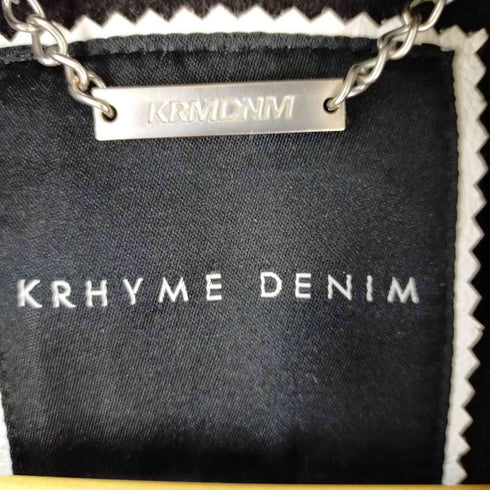 クライムデニム KRHYME DENIM アーム切替ワッペンスタジャン メンズ JPN:L