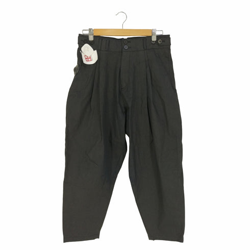 ヤントル YANTOR Sumi-Coating Indigo Denim 2tuck Wide Pants メンズ JPN:M