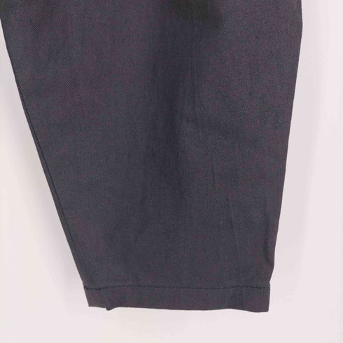 ヤントル YANTOR Sumi-Coating Indigo Denim 2tuck Wide Pants メンズ JPN:M