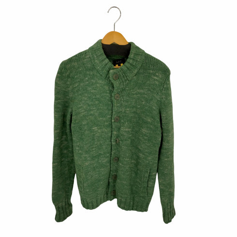 アーペーセー A.P.C. 00S MADE IN ITALY アルパカリネンブリーチ加工ニットジャケット メンズ import:S