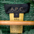 アーペーセー A.P.C. 00S MADE IN ITALY アルパカリネンブリーチ加工ニットジャケット メンズ import:S