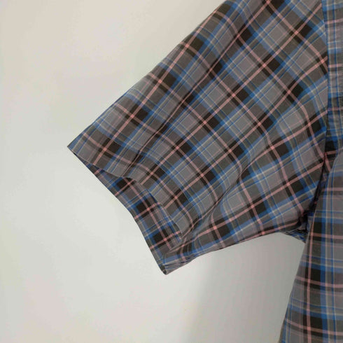 ユニクロ UNIQLO 00S マドラスチェック S/S シャツ オールドユニクロ ボックスシルエット メンズ import:XL