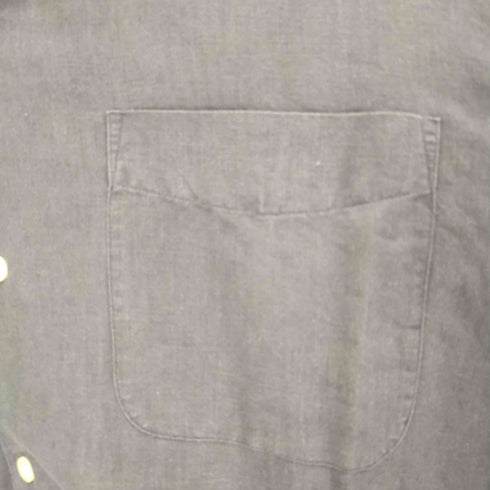 ユニクロ UNIQLO 00S リネンコットン開襟S/Sシャツ ボックスシルエット オープンカラーシャツ メンズ import:XL