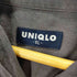 ユニクロ UNIQLO 00S リネンコットン開襟S/Sシャツ ボックスシルエット オープンカラーシャツ メンズ import:XL
