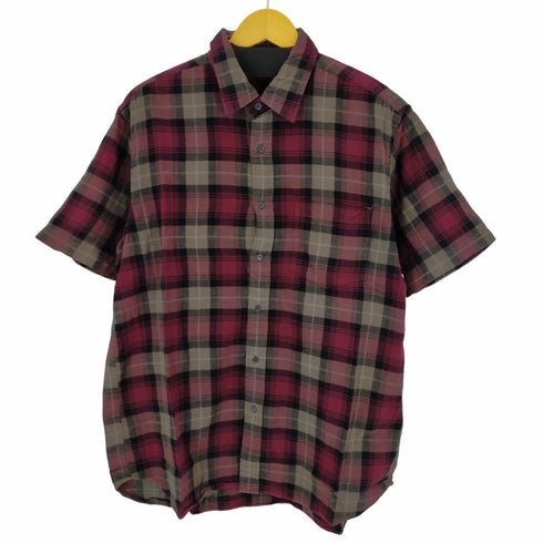 ユニクロ UNIQLO 00S チェック S/S シャツ オールドユニクロ ボックスシルエット メンズ import:XL