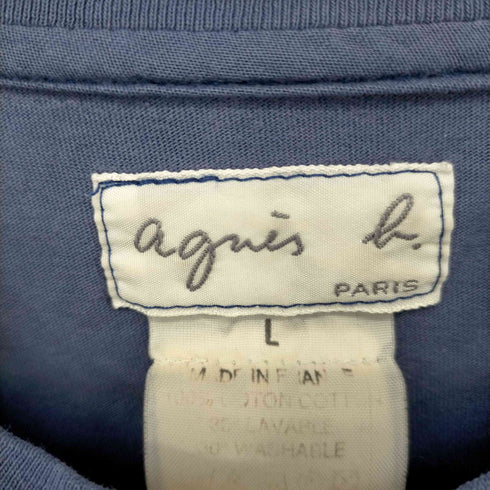 アニエスベー agnes b. PARIS フランス製 プリントTシャツ レディース import:L