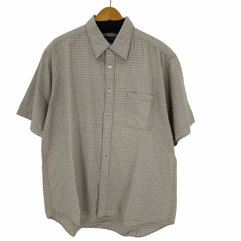 BELFALCON ビッグシルエット S/S チェックシャツ メンズ LL