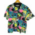 バレンシアガ BALENCIAGA CREW NECK NEON PRINTED OVERSIZED T-SHIRT メンズ JPN:M