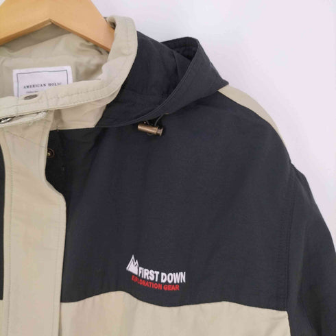 ファーストダウン FIRST DOWN EXPLORATION GEARバックフレアマウンテンパーカー レディース JPN:L