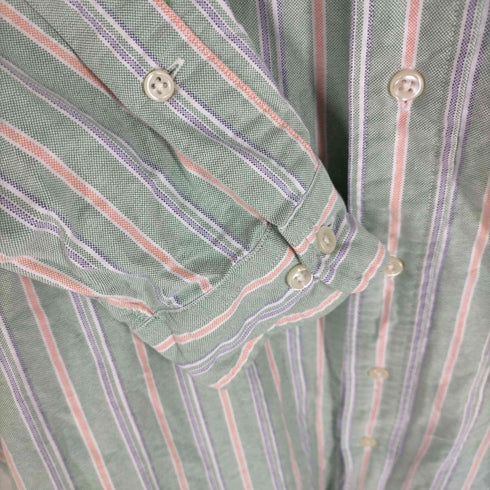 ラルフローレン RALPH LAUREN 90S CLASSIC FIT マルチストライプシャツ メンズ 15 1/2